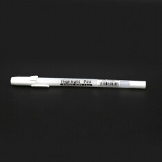흰색 포인트펜 하이라이트펜 0.8mm A-04-307