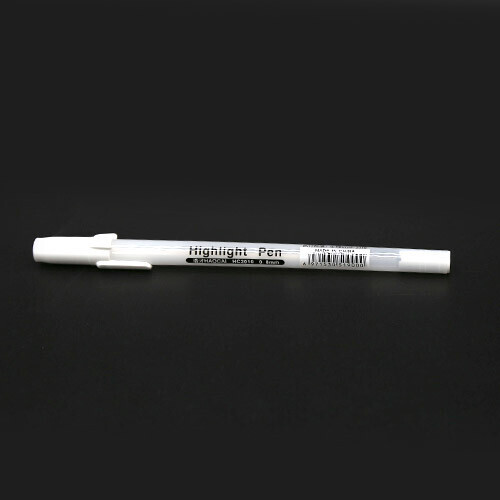 특별한공예샵,흰색 포인트펜 하이라이트펜 0.8mm A-04-307