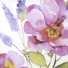수채화 꽃 냅킨 K-16-041