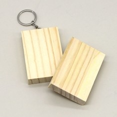카드 열쇠고리 원목반제품 H-01-069