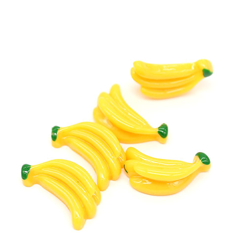 바나나1 미니어쳐 5개 2.5cm A-01-045