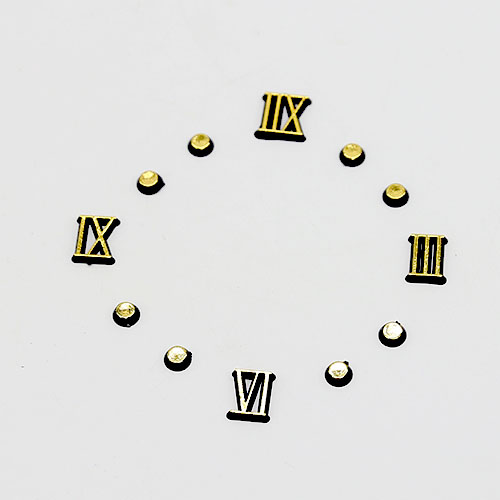 시계숫자 로마체 1cm E-07-005