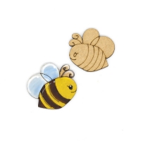 꿀벌 오너먼트 4cm 10개 C-02-028