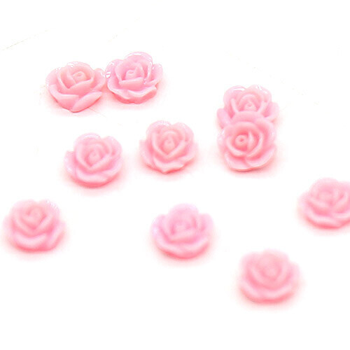 장미 미니어쳐 분홍 10개 B-05-254