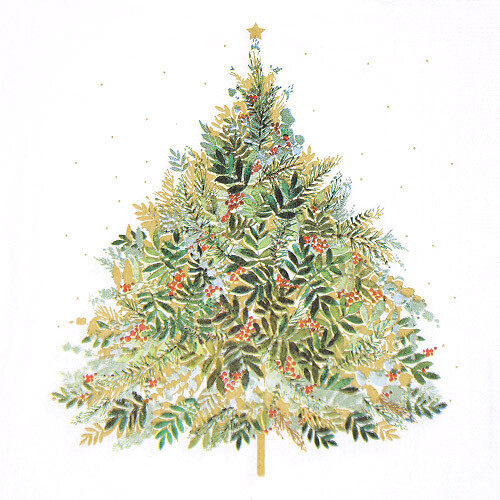 크리스마스 나무 냅킨 K-13-044