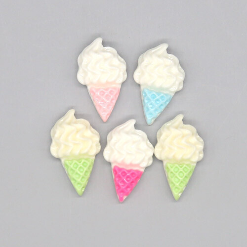 소프트아이스크림 미니어처 믹스 5개 H-06-051